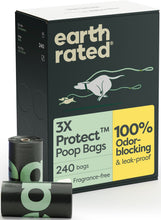 Odor-Blocking Dog Poop Bags Refill Rolls With 3X Protect Technology