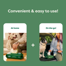 Dog Grooming Wipes - Hypoallergenic Wipes For Gentle Cleaning of Paws, Body & Bums