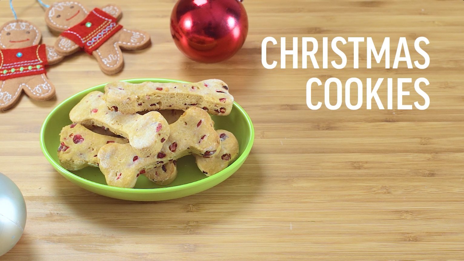 Recipe: Christmas Cookies For Your Dog