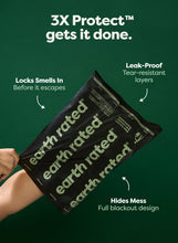 Odor-Blocking Dog Poop Bags Refill Rolls With 3X Protect Technology