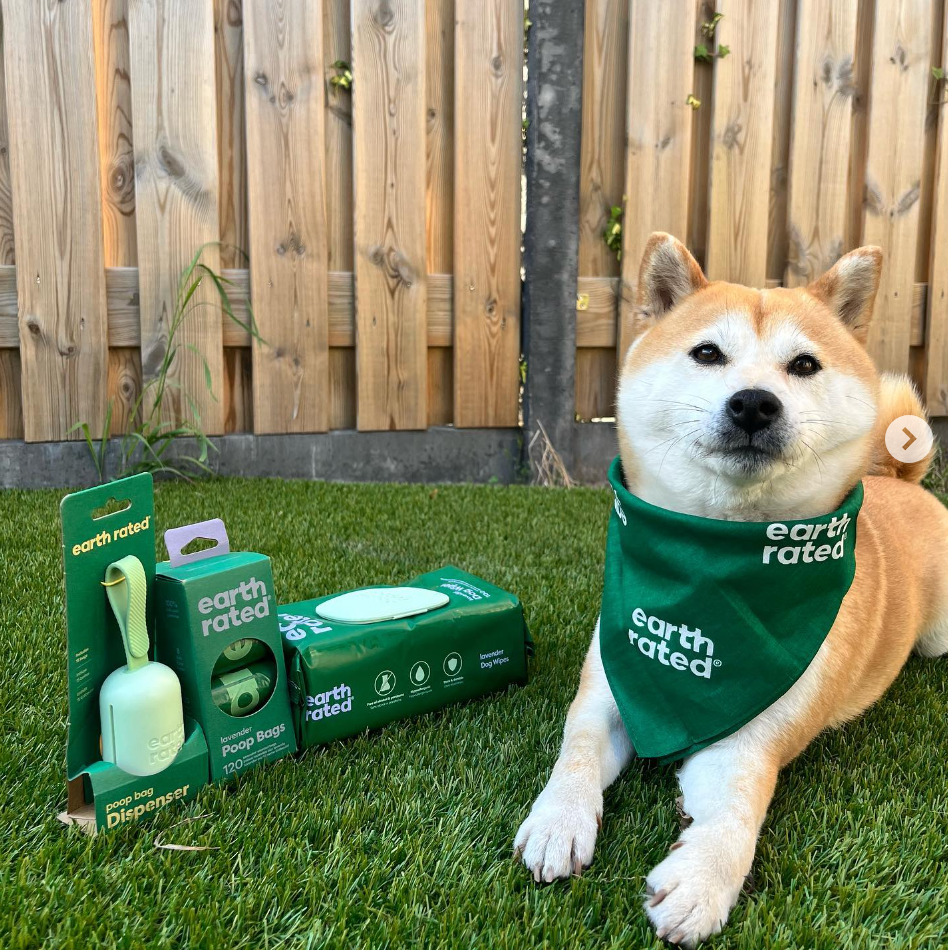 Earth Rated Dog Poop Bag Holder with Dog Poop Bags (1 Dispenser & 15 B –  BevMo!