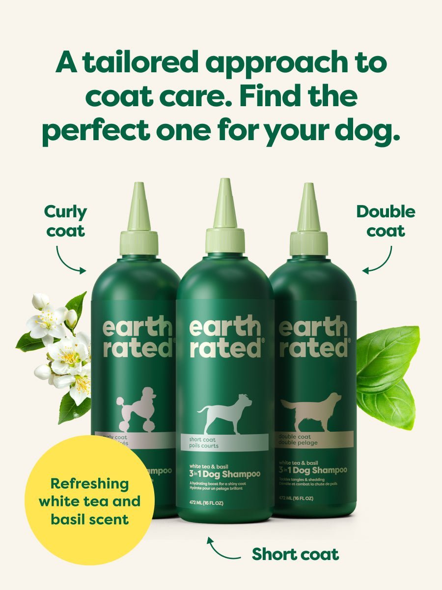 3-in-1 Dog Coat Care Shampoo Collection